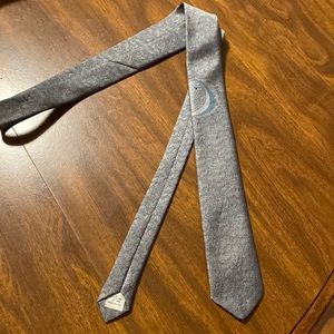 VINTAGE 2" GRAY NECK TIE J.TODD